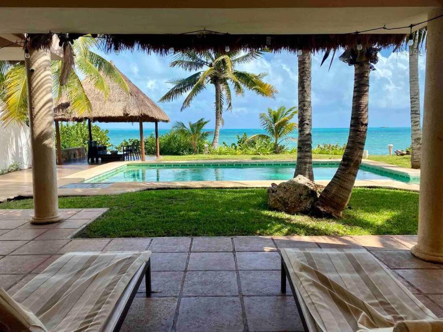 El Meco Beachfront & Private Pool Villa By Casa Paraiso Cancún Exterior foto